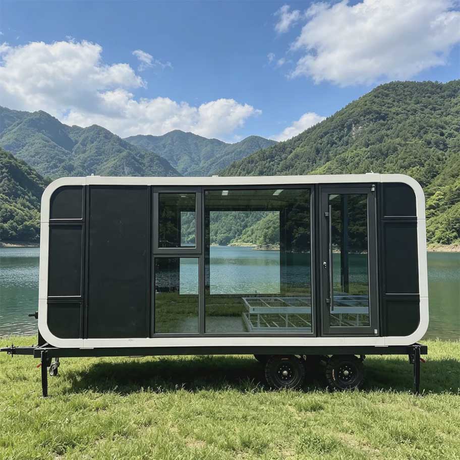 Modern Apple Cabin tiny house